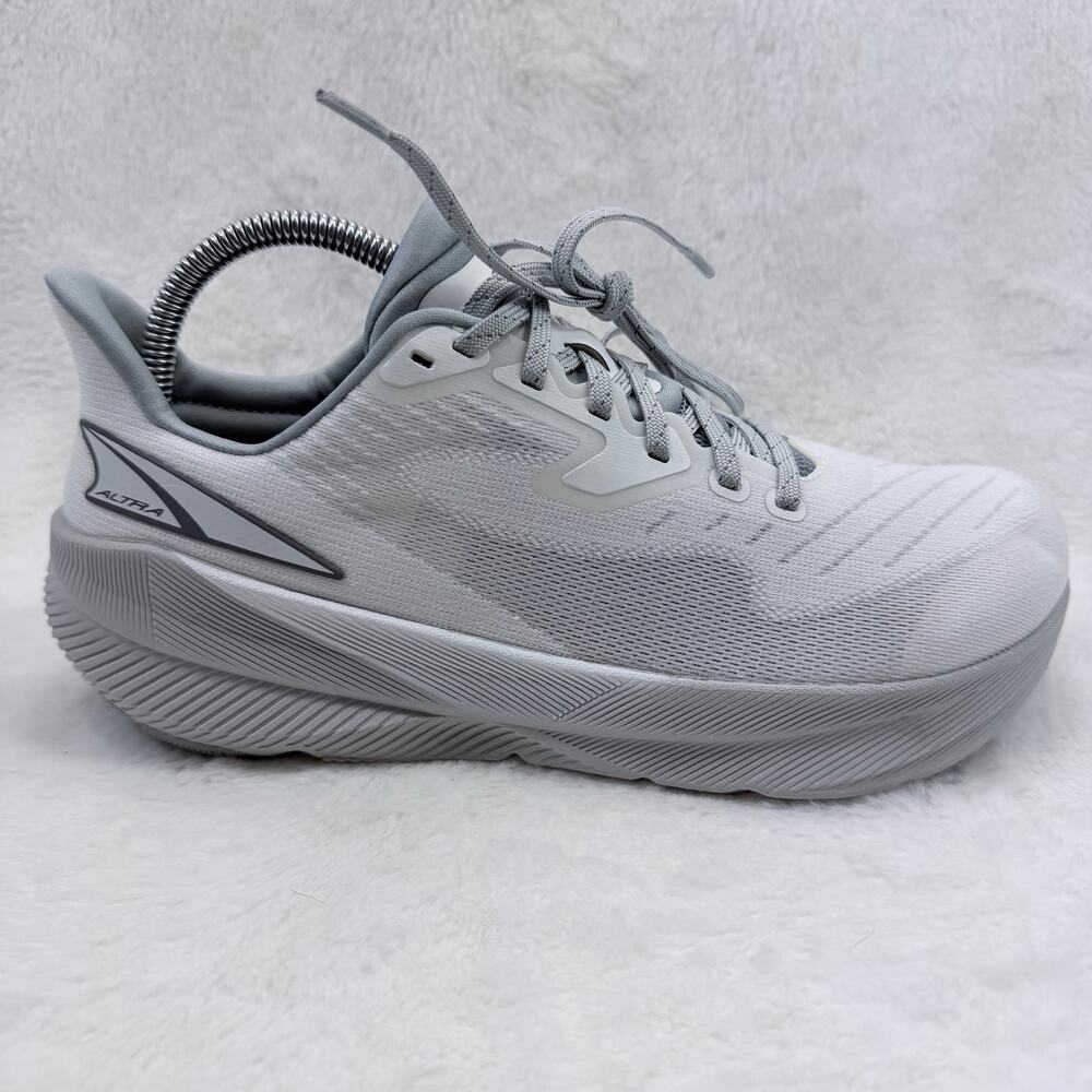 Altra Experience Flow Mens Road Running Shoes White Gray Size 8 Athletic Shoe